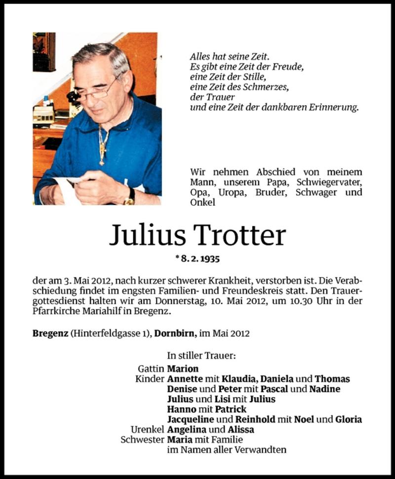 20120510 Julius Trotter Todesanzeige